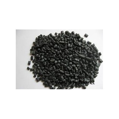生产供应HDPE再生料_塑料再生颗粒_黑色管道颗粒_热销
